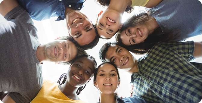 Adolescentes y jóvenes del Movimiento CEA
